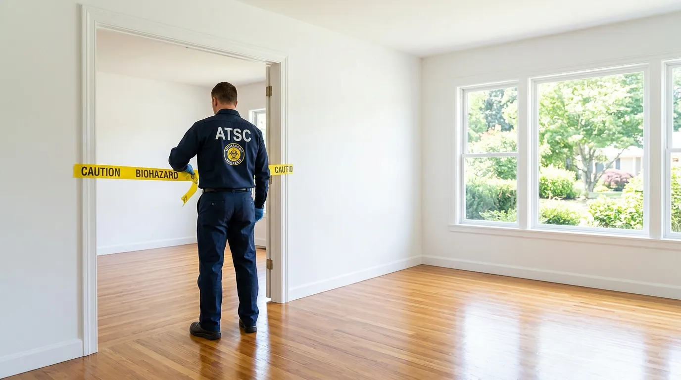 Certified biohazard cleanup crew performing Crime Scene Cleanup in Savin Hill